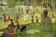 Georges Seurat parispromenad oil painting